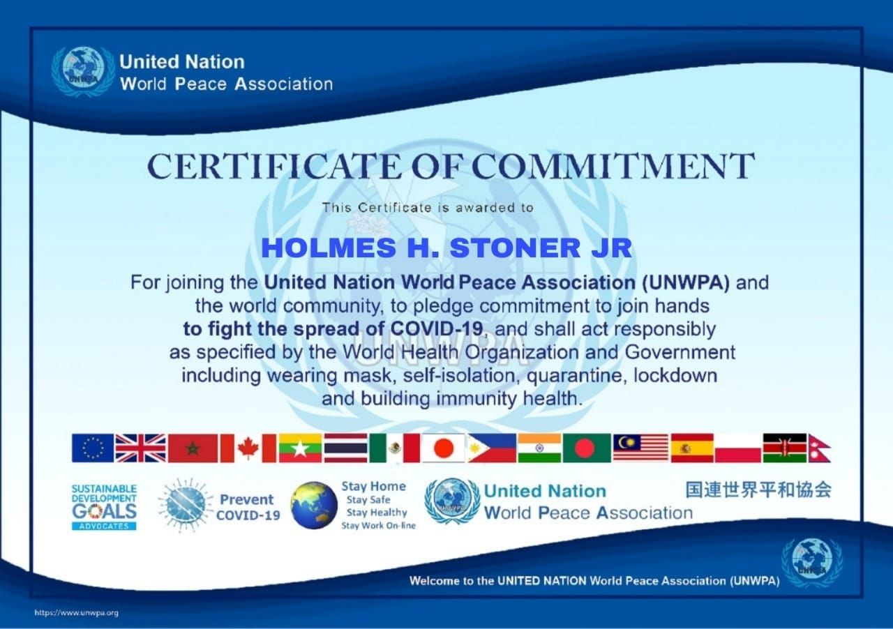 Holmes Stoner Jr. at PRCC Event